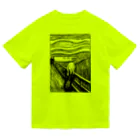 MUGEN ARTのムンク　叫び　Munch / The Scream リトグラフ　 ドライTシャツ