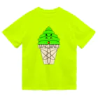 マクマク屋のお絵かきのソフトクリームのSOFUTOくん！！（緑） Dry T-Shirt