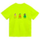 マクマク屋のお絵かきのサルのSARU！！3兄弟！！（夏限定） Dry T-Shirt