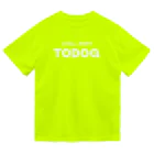 TODOQ（トドキュー）のTODOQロゴ ホワイト Dry T-Shirt