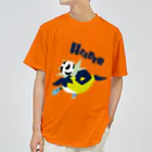 ミスミヨーコのペンギンサッカー部・ヘディング ドライTシャツ