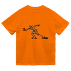 やまくじらの【太字】トゥループ　フィギュアスケート Dry T-Shirt