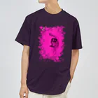 工房ＨＡＮＺＯＵのラフ画 No.2 PINK ドライTシャツ