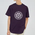 神秘堂の銀の星　魔術結社シンボル ドライTシャツ