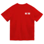 リジット・モータースポーツのRIGID前後白ロゴ Dry T-Shirt