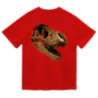 RubbishのT. Rex 頭骨 ドライTシャツ