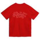 piro piro piccoloのミユビシギ19＋ハマシギ1　white（濃色用） Dry T-Shirt