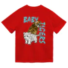 LalaHangeulのBABY TIGERS Dry T-Shirt