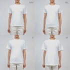 piro piro piccoloのミユビシギ19＋ハマシギ1　white（濃色用） Dry T-Shirt