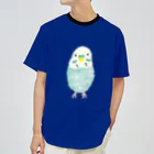 sucre usagi (スークレウサギ）のセキセイインコ ドライTシャツ