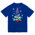 月夜のタツノオトシゴのwhite christmas Dry T-Shirt