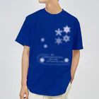 月夜のタツノオトシゴのLet it snow Dry T-Shirt