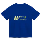 月夜のタツノオトシゴのwhite christmas Dry T-Shirt