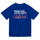 東京ローラーダービーのTokyo Skyline（White character) Dry T-Shirt