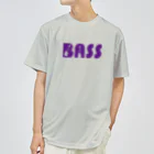 ベース会ONLINE SHOPのBASS&BASS（紫）  Dry T-Shirt