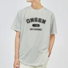kg_shopのONSEN (ブラック) Dry T-Shirt