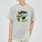 otemochanの【パレスチナ連帯】PEACE ドライTシャツ