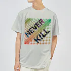 otemochanの【パレスチナ連帯】never kill ドライTシャツ