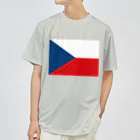 お絵かき屋さんのチェコの国旗 Dry T-Shirt