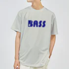 ベース会ONLINE SHOPのBASS&BASS（紺） ドライTシャツ