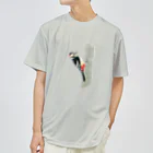 piro piro piccoloのアカゲラ Dry T-Shirt