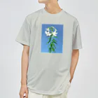 SHOPみやびの白ユリの詩 ドライTシャツ