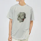 おみせショップのへろへろの犬 ドライTシャツ