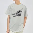 segasworksのサウロロフスの頭の骨 Dry T-Shirt