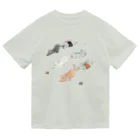 トコロコムギの絵の具にゃんこ Dry T-Shirt