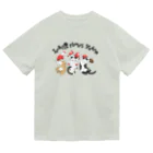 JetBlackFlowersのポテトとユキチとフクロクと（JBFS−001） Dry T-Shirt