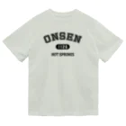 kg_shopのONSEN (ブラック) ドライTシャツ