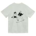 銭湯ラン.comの銭湯ランTシャツ シルバーグレイ Dry T-Shirt