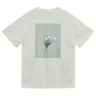 rilybiiの💐 mint green gray × white gray blue . Dry T-Shirt