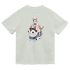 トコロコムギの爆走！犬張子にゃんこ Dry T-Shirt