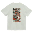 kt farmersの総柄レトロ Dry T-Shirt