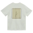 rilybiiのHanataba . Beige Yellow Green , White Flower ドライTシャツ