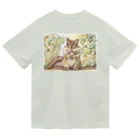 “little shop”福士悦子のパステル画風のシマリス（２）正面顔 ドライTシャツ