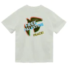 otemochanの【パレスチナ連帯】PEACE ドライTシャツ