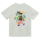 百瀬ガンジィのゴキゲンSHOPのスカジャンチャイナ娘(龍) ドライTシャツ