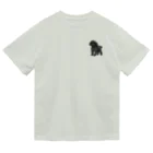 chippokeのトイプードル ブラック・小 Dry T-Shirt