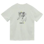 ビールとアート TM-3 Designの偉人 × BEER（ナポレオン）黒線画 Dry T-Shirt