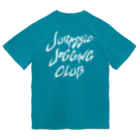 dagaraptorのJurrasic Jogging Club  Calligraphy logo T ドライTシャツ