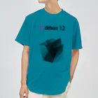 吉田＠板橋のDebian12 Bookworm Theme Tシャツ  Dry T-Shirt