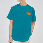 N’s Record(エヌズレコード)の貼り絵風鳥 ドライTシャツ