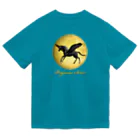 shikisai02sのPegasus soar in the moonlight ドライTシャツ