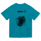 吉田＠板橋のDebian12 Bookworm Theme Tシャツ  ドライTシャツ