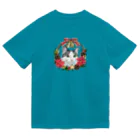 Ａｔｅｌｉｅｒ　Ｈｅｕｒｅｕｘのモネちゃん　in クリスマスリース ドライTシャツ