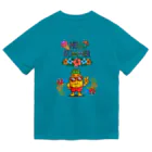 ivybloonの夏シリーズ　パイナップルおじさん ドライTシャツ