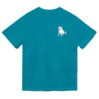 chippokeのおすわり白柴 ドライTシャツ