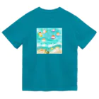 どるちぇ＊うさぎの《どるちぇ旅》＊透き通った海原＊ ドライTシャツ